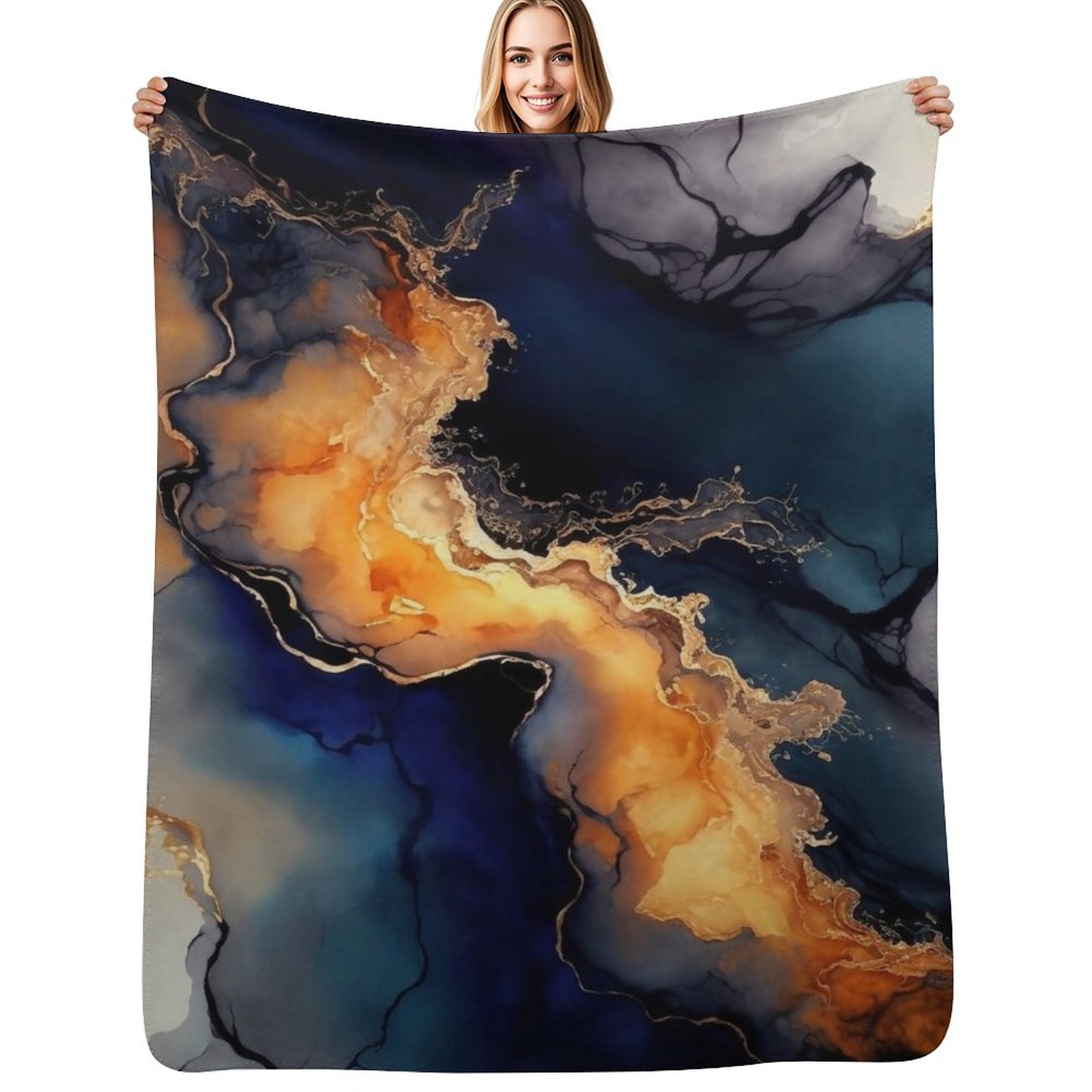 Resin Art Alcohol Ink - Volcanic Waves - Abstract Alcohol Ink