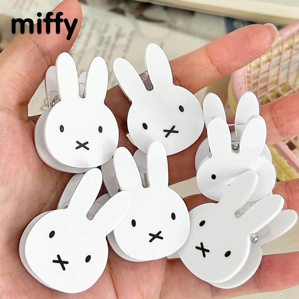 Resin Art Sticker - Cute Miffy PP Clip Test Paper