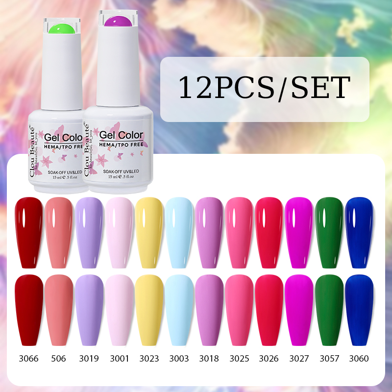 Clou Beaute 12pcs Set Hema Fre - Resin Art Pouring recension och pris