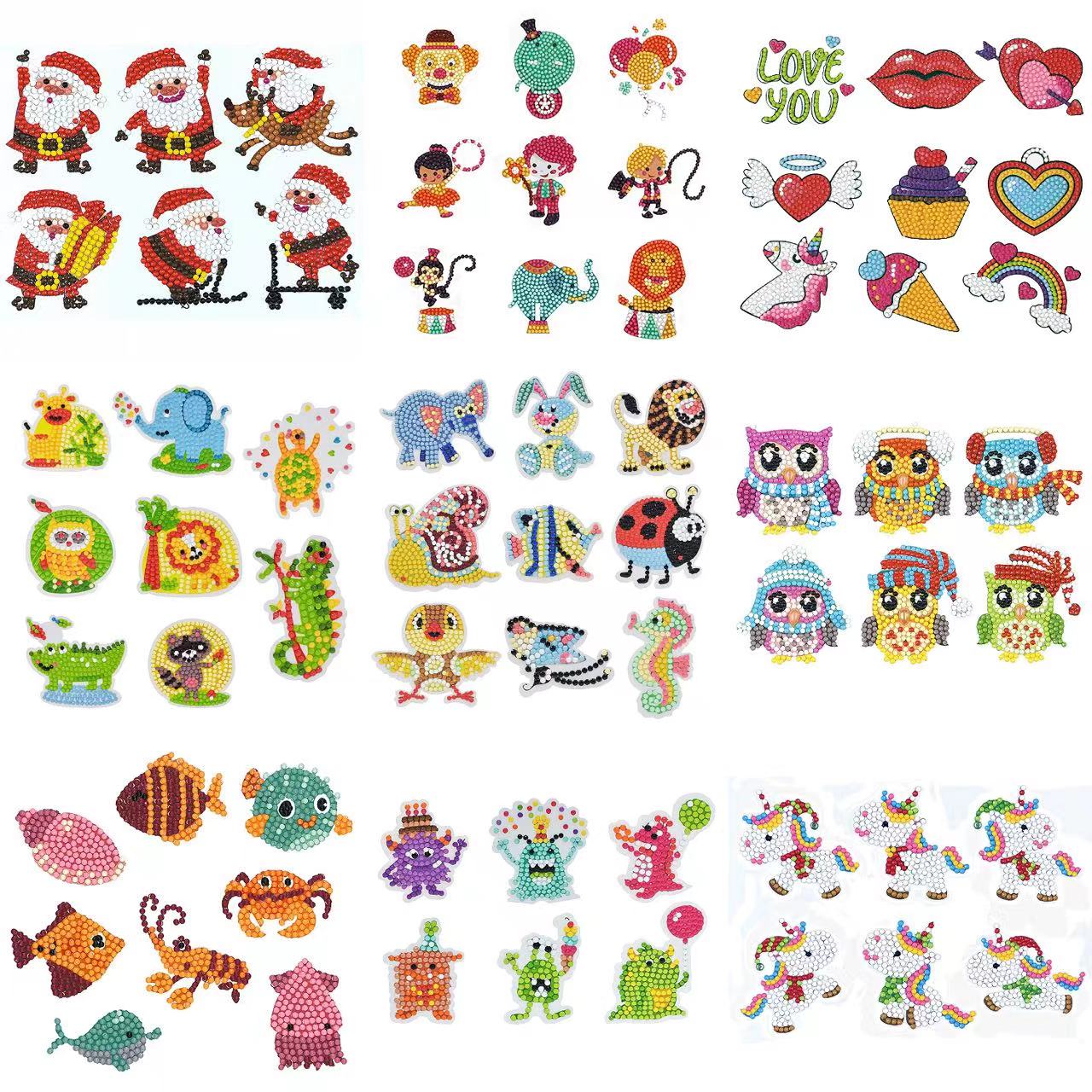 Diamond Painting Stickers 5D D - Resin Art Sticker recension och pris