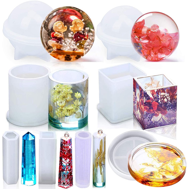 Stock Quantity 8Pcs Silicone E - Resin Art Quantity recension och pris