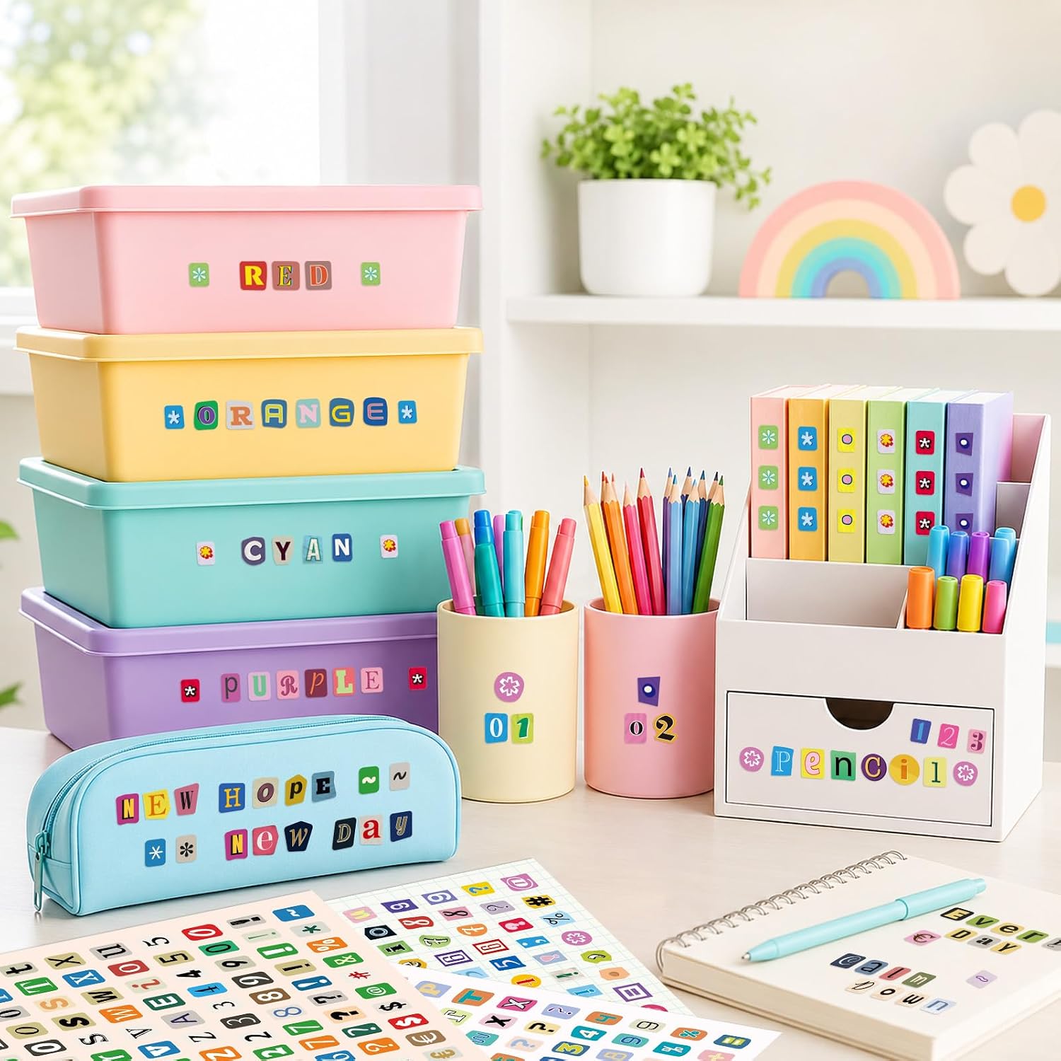 5200Pcs+/48Sheets Self Adhesiv - Resin Art Sticker recension och pris