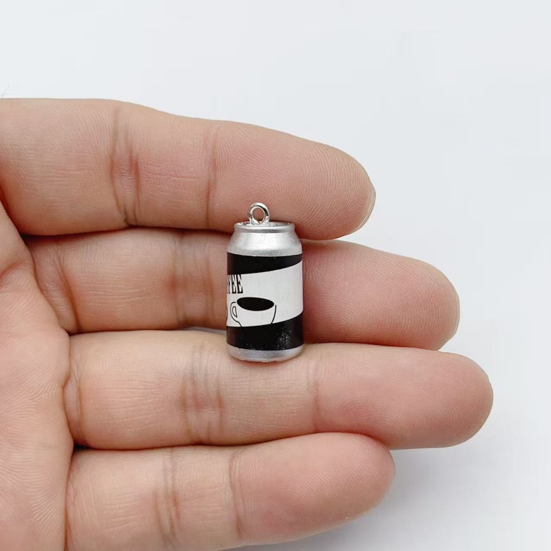 10Pcs Mini Simulation Beverage - Resin Art Keychain recension och pris