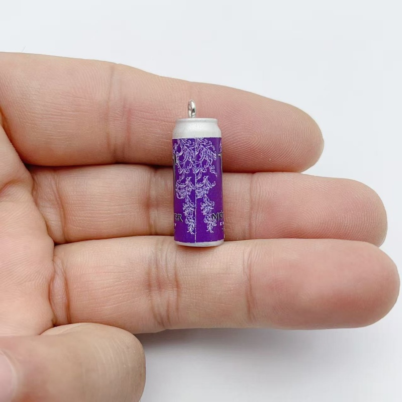 10Pcs Mini Simulation Beverage - Resin Art Keychain recension och pris