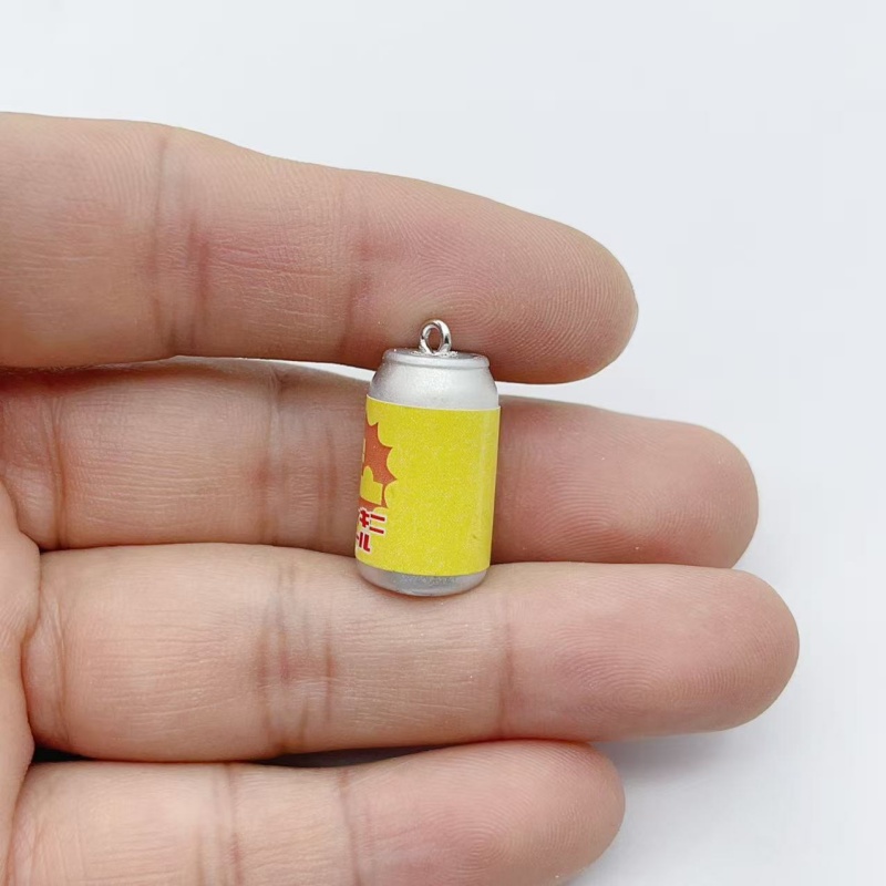 10Pcs Mini Simulation Beverage - Resin Art Keychain recension och pris
