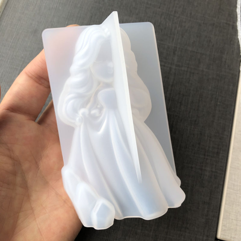 3D Cute Princess Silicone Cand - Resin Art Furniture recension och pris