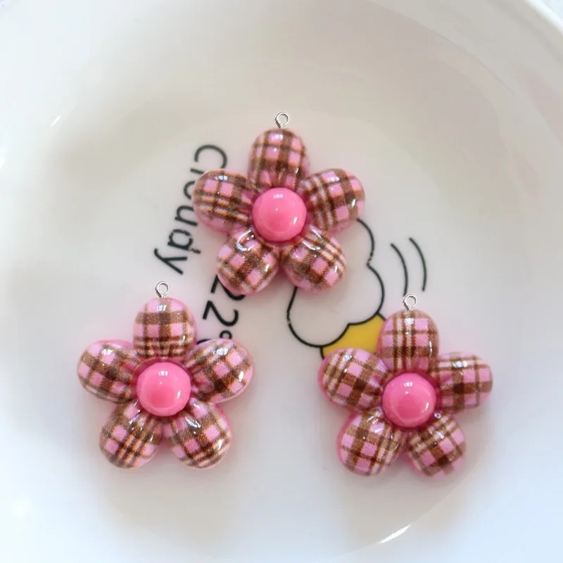 10Pcs Sweet Flower Planar Resi - Resin Art Keychain recension och pris