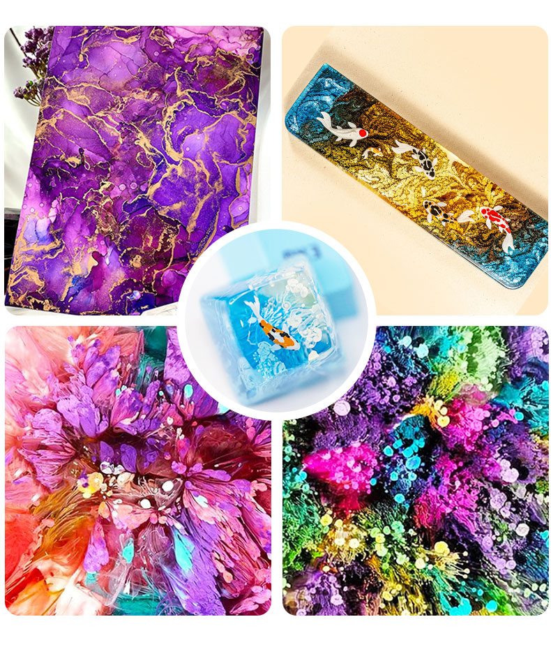 10ml Alcohol Ink Art Epoxy Res - Resin Art Alcohol Ink recension och pris