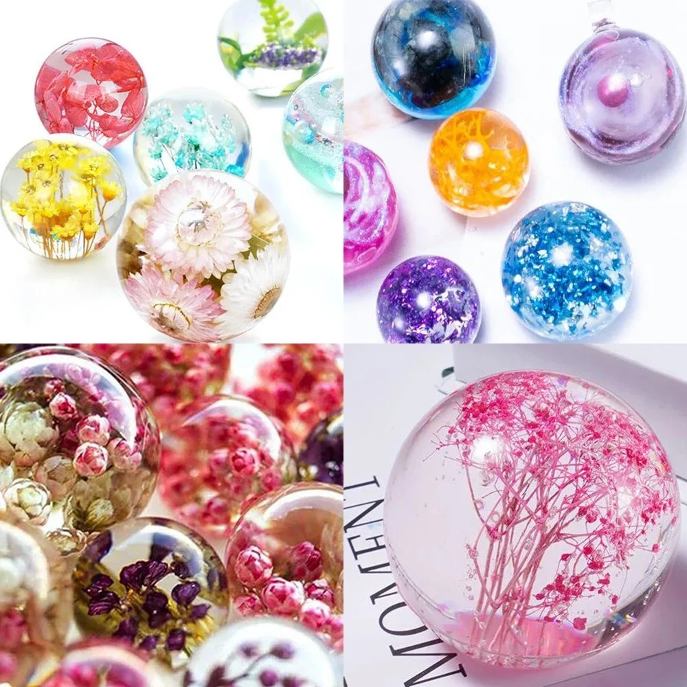 20-100mm Spherical Silicone Mo - Resin Art Materials recension och pris