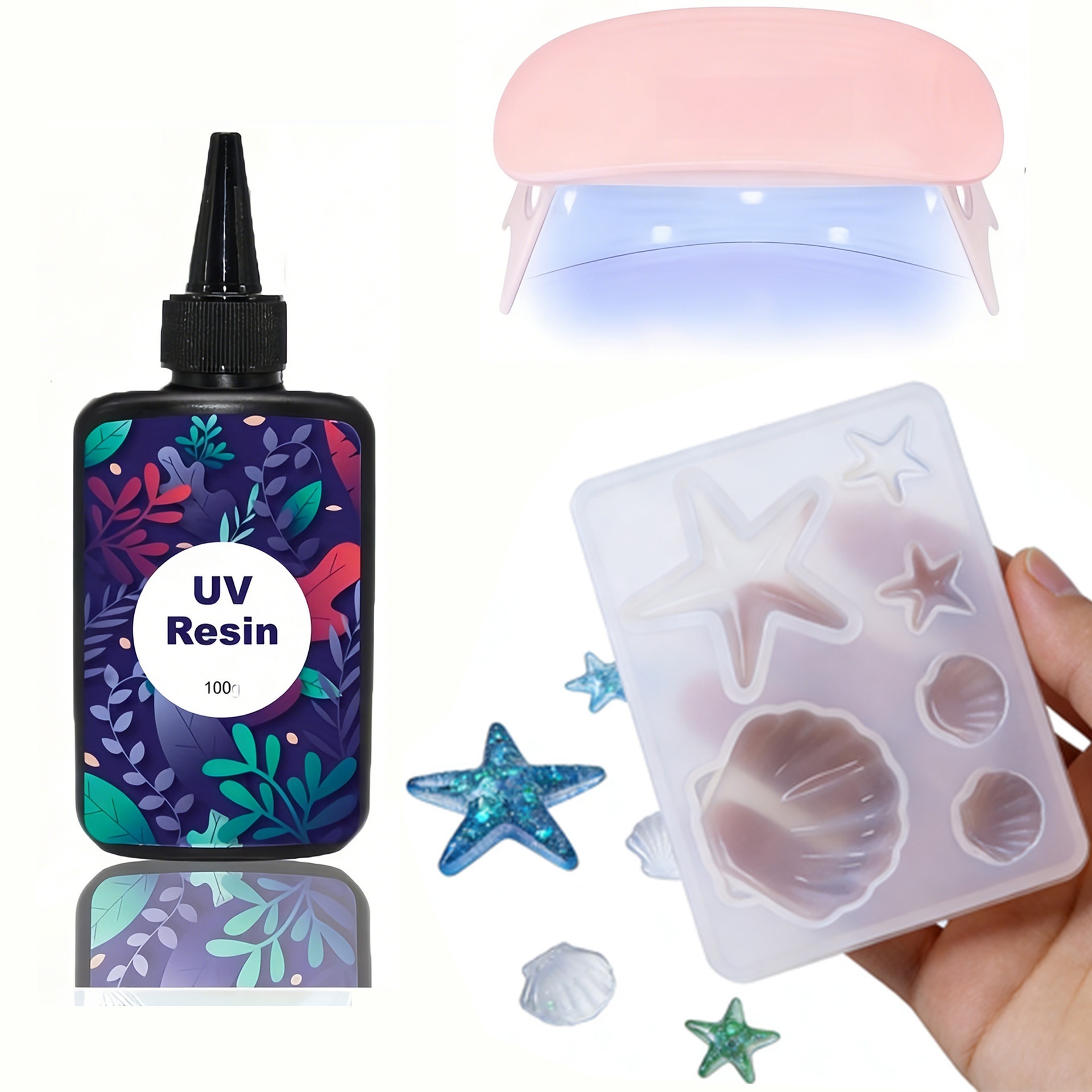 DIY Ocean Theme Crystal Epoxy  - Resin Art Materials recension och pris