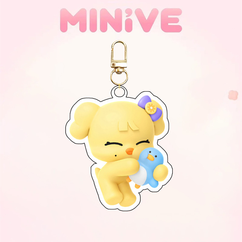 Ive Minivek Kpop Group Idol Ac - Resin Art Keychain recension och pris