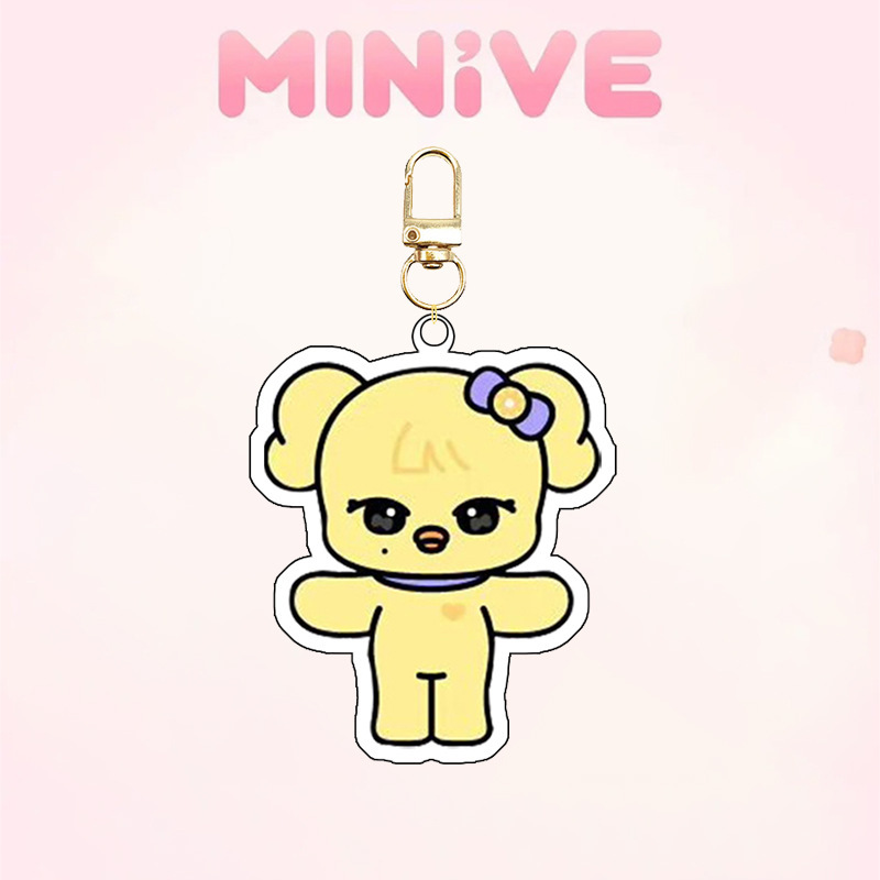 Ive Minivek Kpop Group Idol Ac - Resin Art Keychain recension och pris