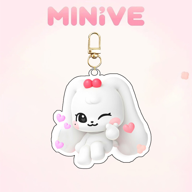 Ive Minivek Kpop Group Idol Ac - Resin Art Keychain recension och pris