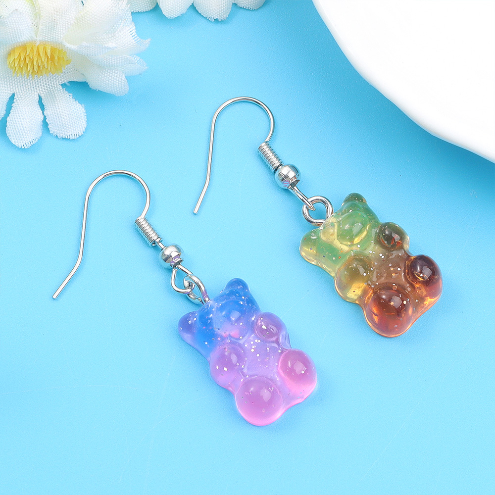 DW82 10Pcs Dual Color Resin Be - Resin Art Keychain recension och pris