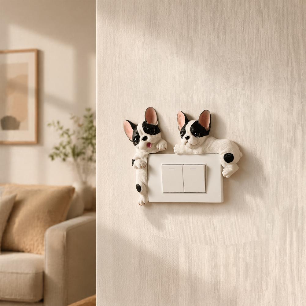 3D French Bulldog Resin Light  - Resin Art Sticker recension och pris