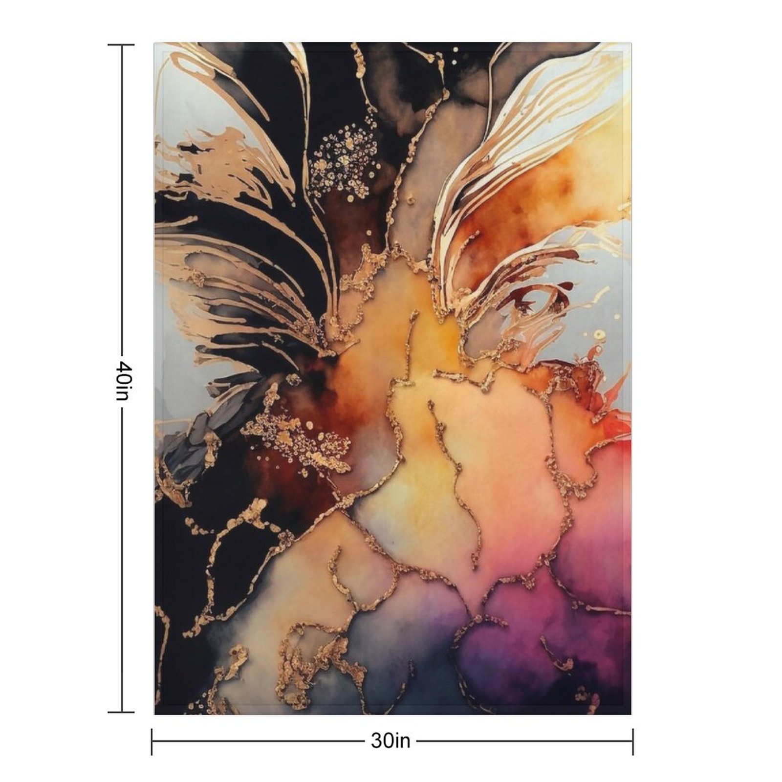 Sweet Pineapple - Abstract Alc - Resin Art Alcohol Ink recension och pris