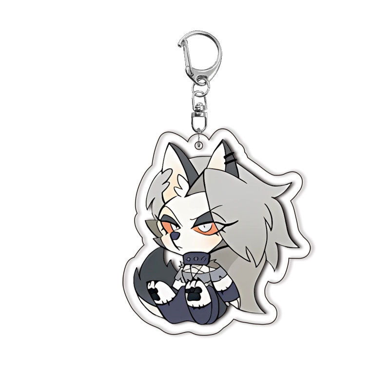Hazbin Hotel New Acrylic Popul - Resin Art Keychain recension och pris