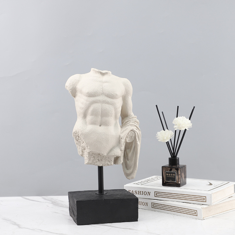 Nordic creative half-figure sc - Resin Art Decoration Items recension och pris