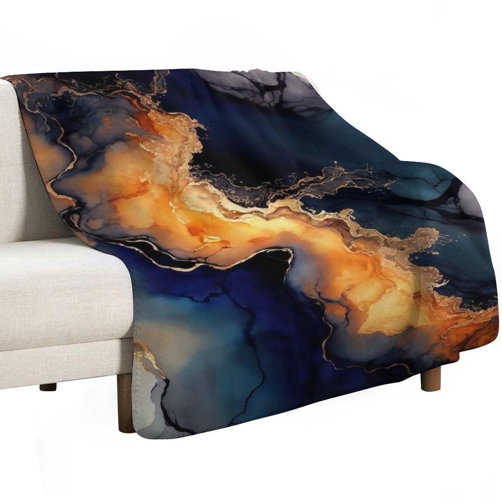 Volcanic Waves - Abstract Alco - Resin Art Alcohol Ink recension och pris