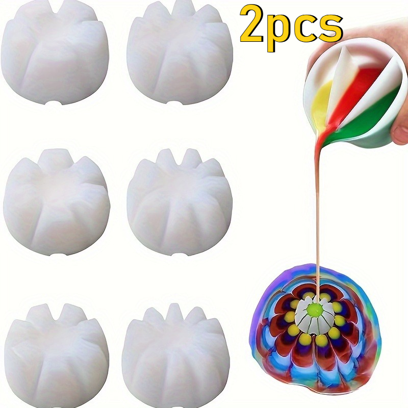 2pcs Flower Tilting Cup Set Fo - Resin Art Pouring recension och pris