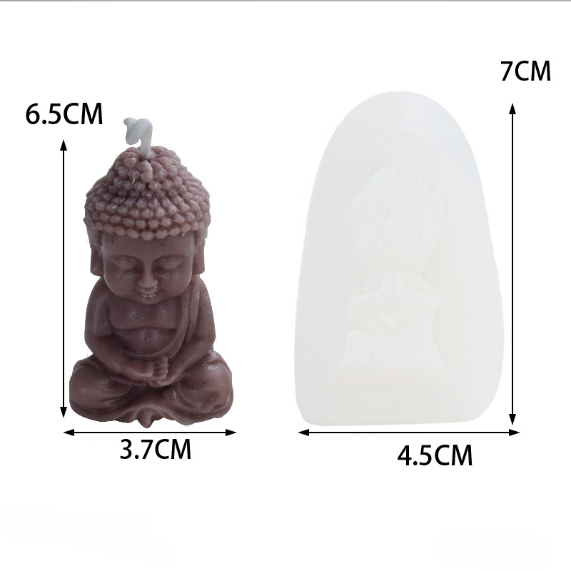 3d Maitreya Silicone Candle Mo - Resin Art Furniture recension och pris