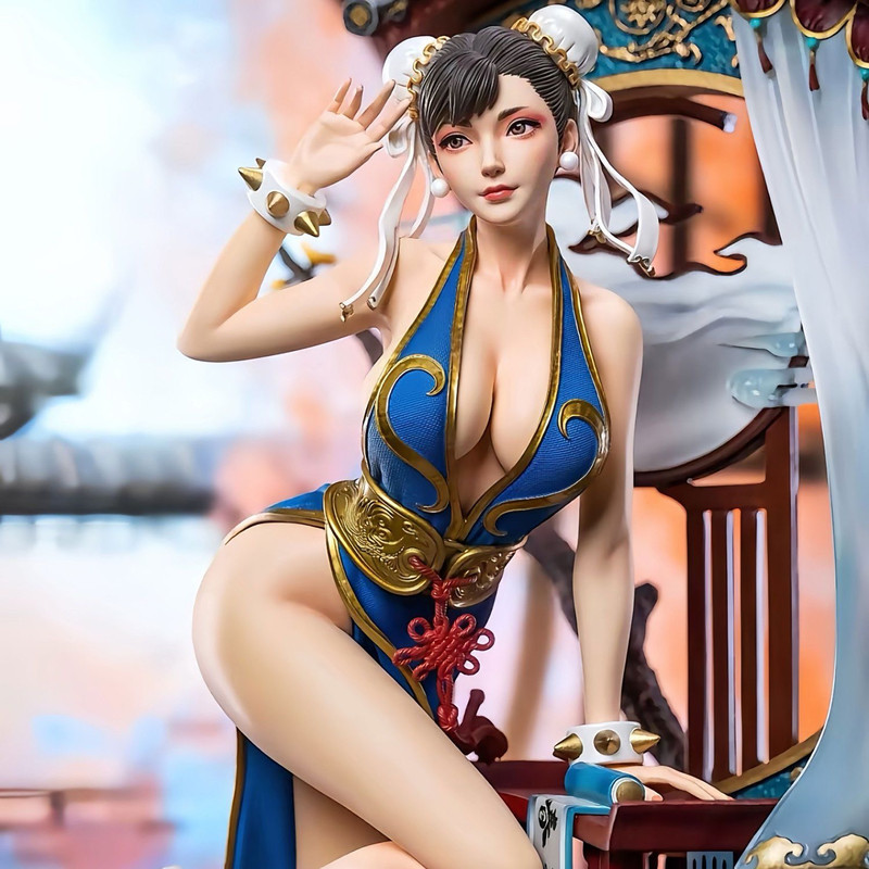 Street Fighter Chun Li Gk Figu - Resin Art Decoration Items recension och pris