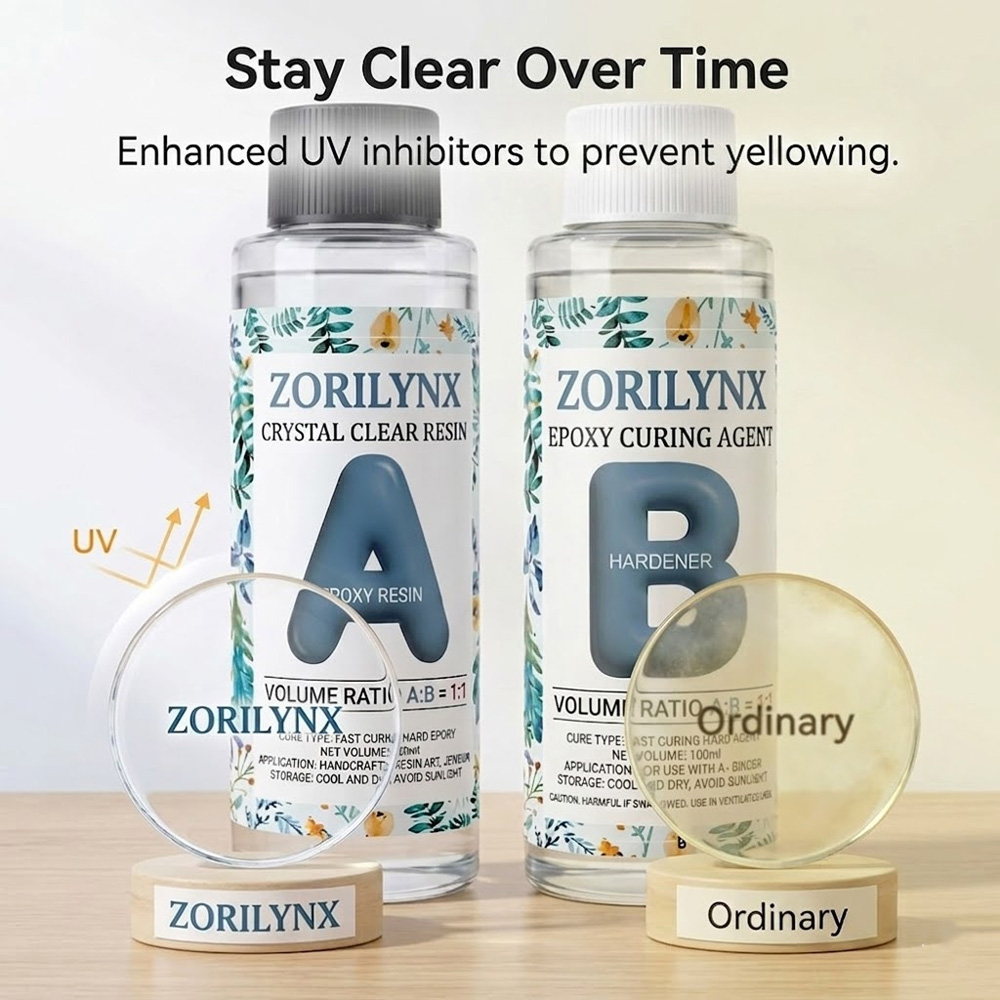 200ml Crystal Clear Epoxy Resi - Resin Art Pouring recension och pris