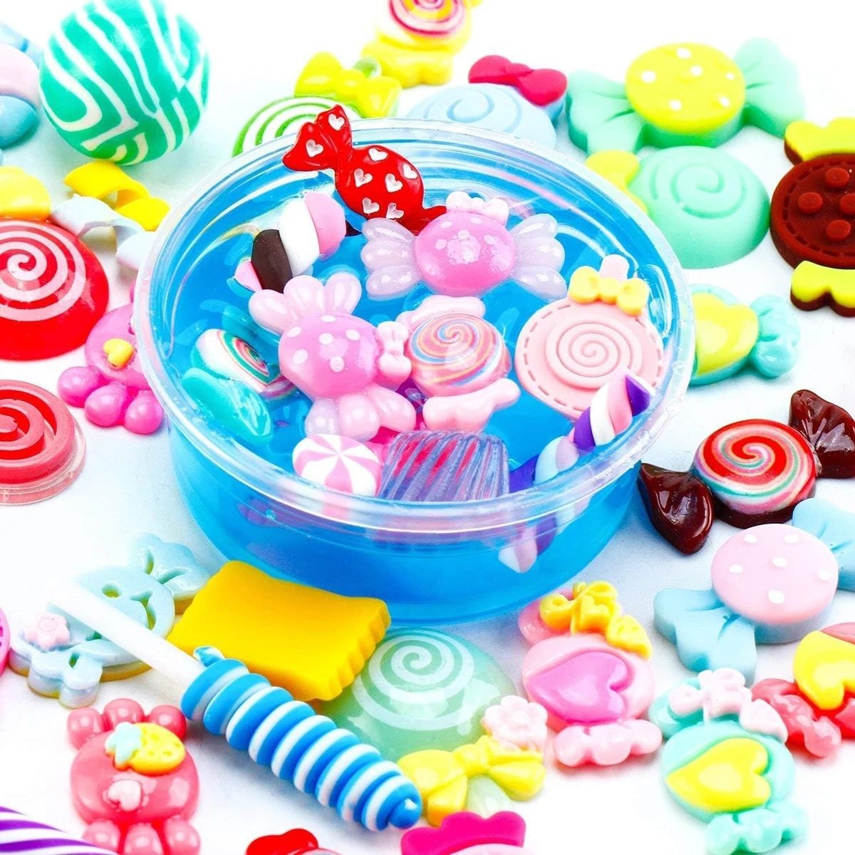 30pcs Random Candy Slime Charm - Resin Art Materials recension och pris