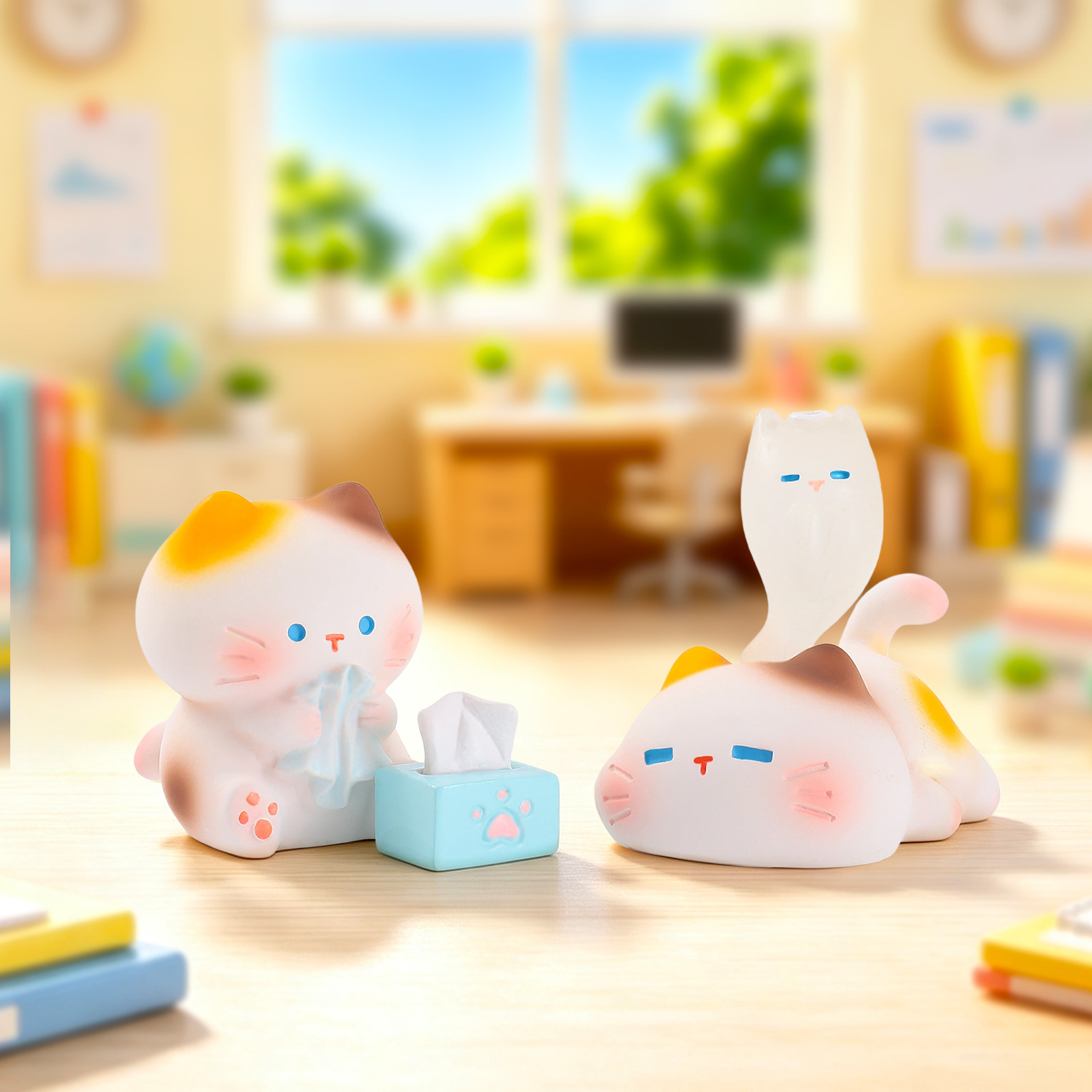 Working Kitten Resin Blind Box - Resin Art Furniture recension och pris