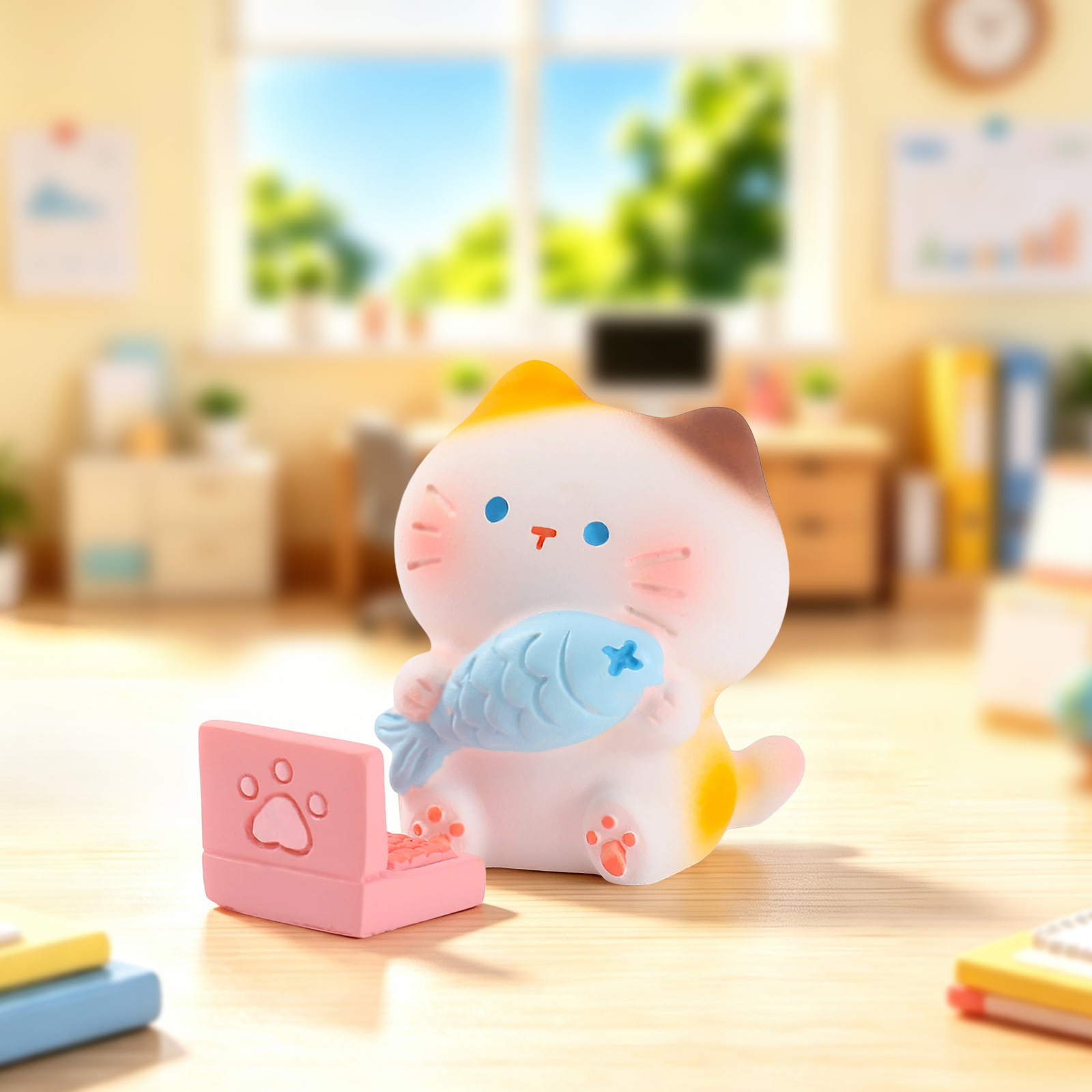 Working Kitten Resin Blind Box - Resin Art Furniture recension och pris