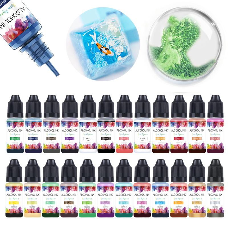 10ml Art Ink Alcohol Resin Pig - Resin Art Alcohol Ink recension och pris