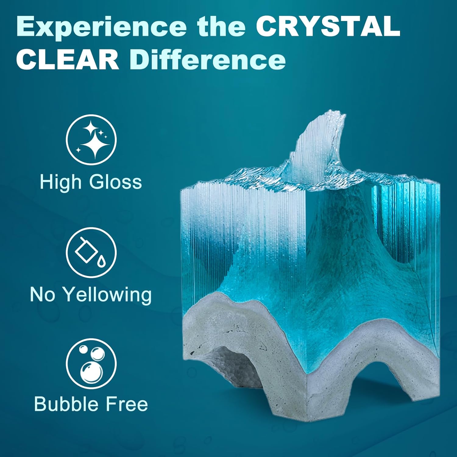 Deep Pour Epoxy Resin Clear Ep - Resin Art Pouring recension och pris