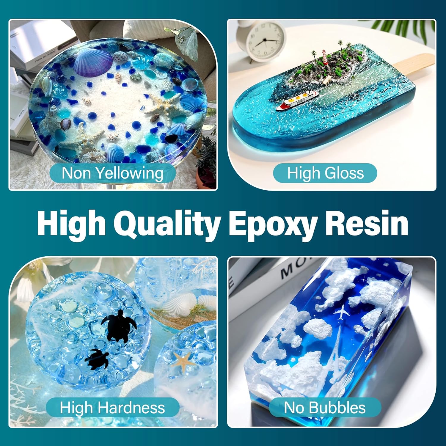 Deep Pour Epoxy Resin Clear Ep - Resin Art Pouring recension och pris