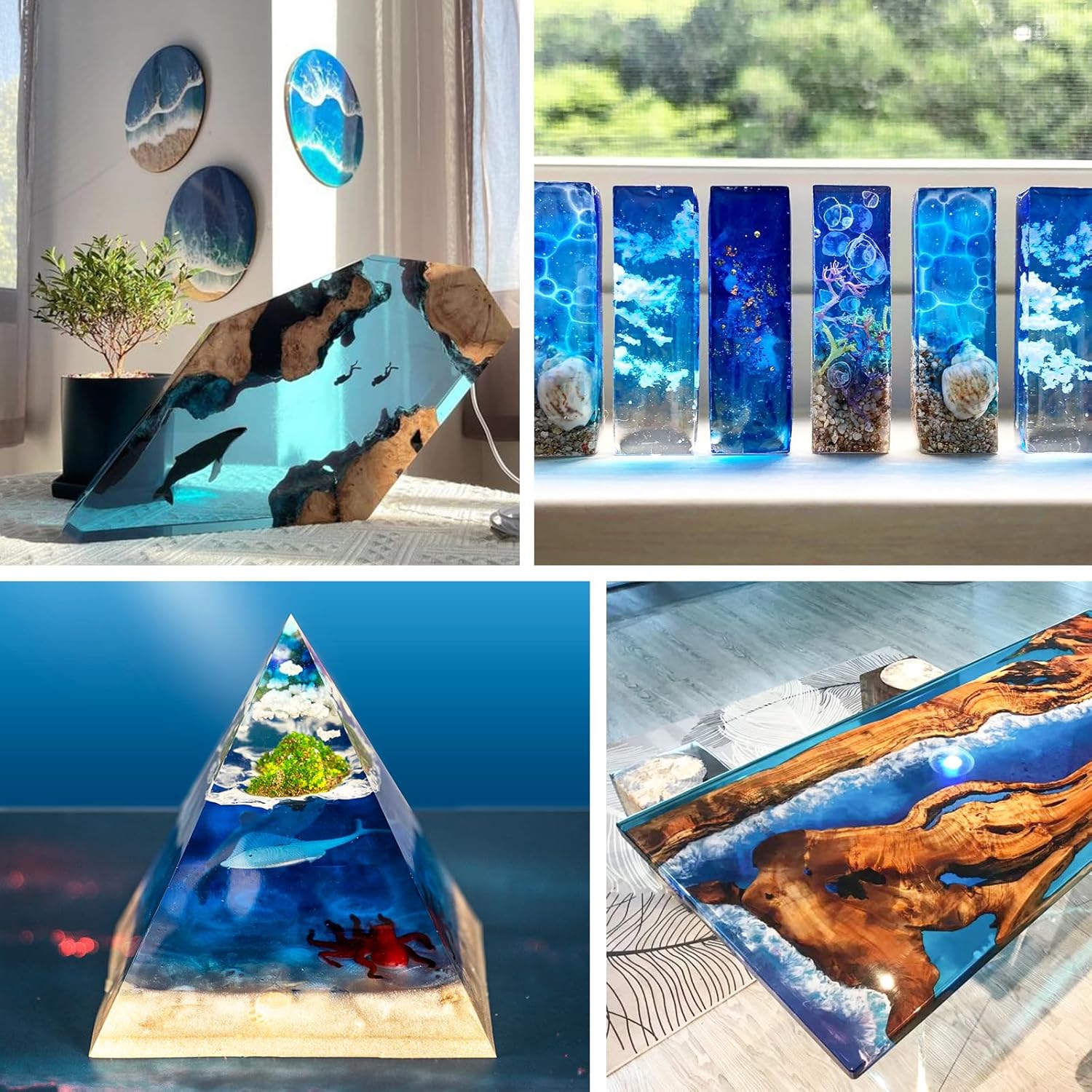 Deep Pour Epoxy Resin Clear Ep - Resin Art Pouring recension och pris