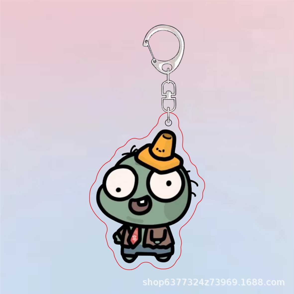 Plants Vs Zombies Acrylic Cute - Resin Art Keychain recension och pris
