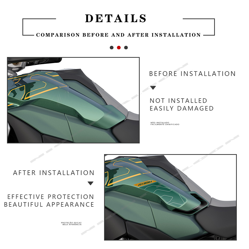 For R 1300 GS R1300GS 2023 202 - Resin Art Sticker recension och pris