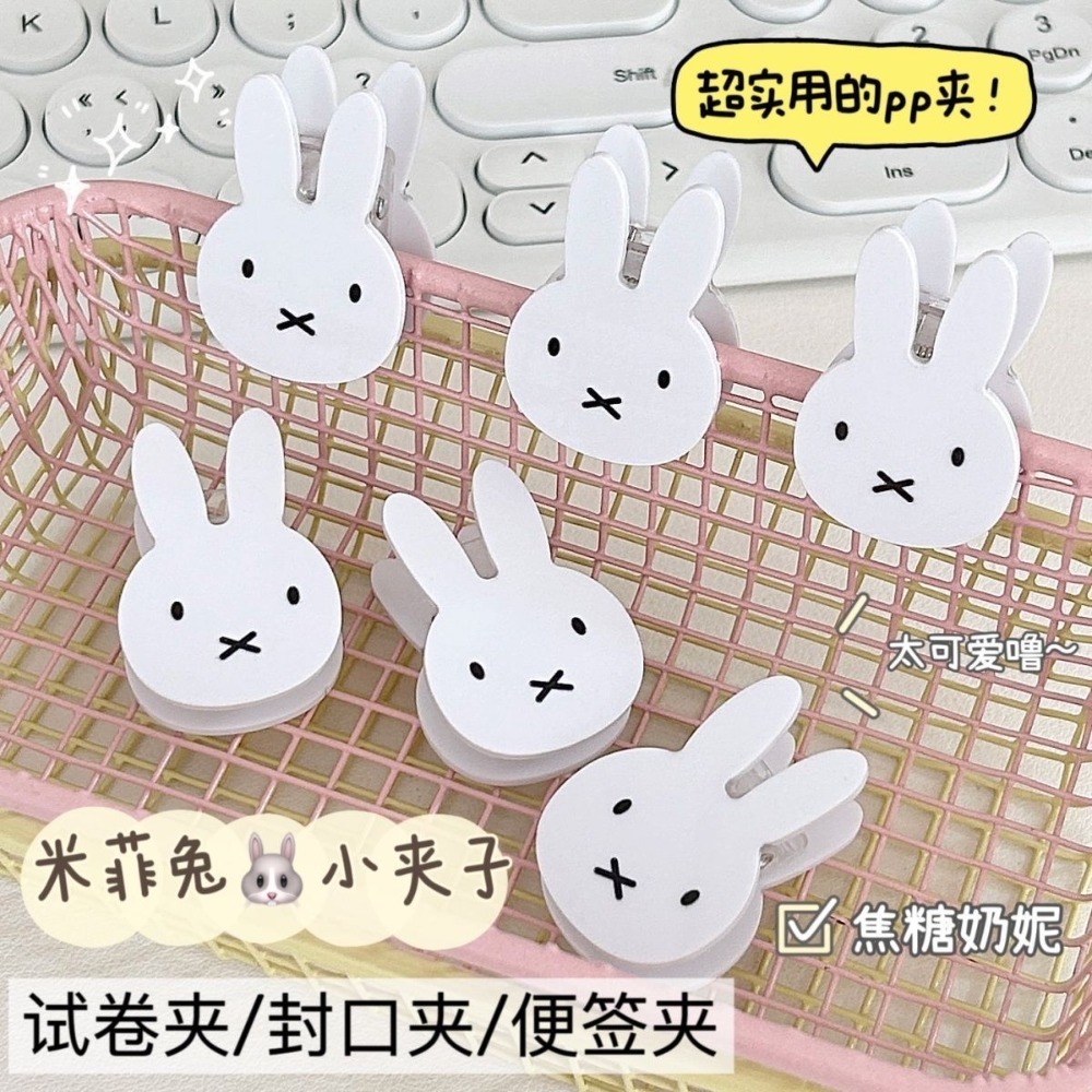 Cute Miffy PP Clip Test Paper  - Resin Art Sticker recension och pris