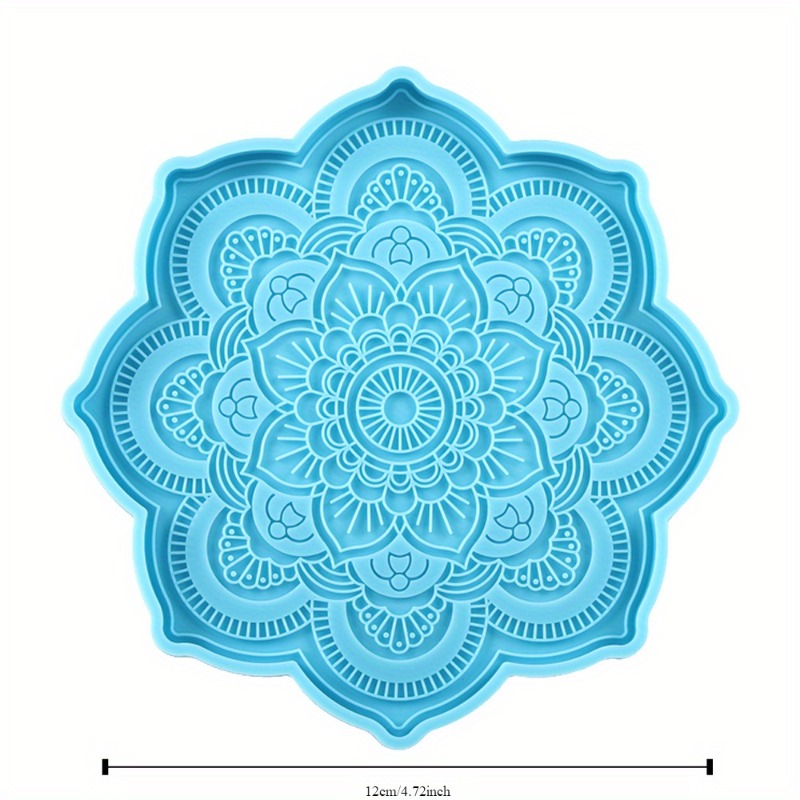 Mandala Coaster Silicone Mold  - Resin Art Materials recension och pris
