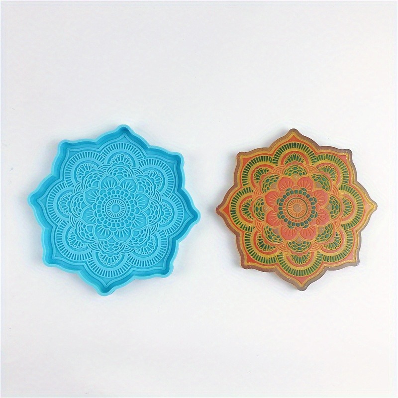 Mandala Coaster Silicone Mold  - Resin Art Materials recension och pris
