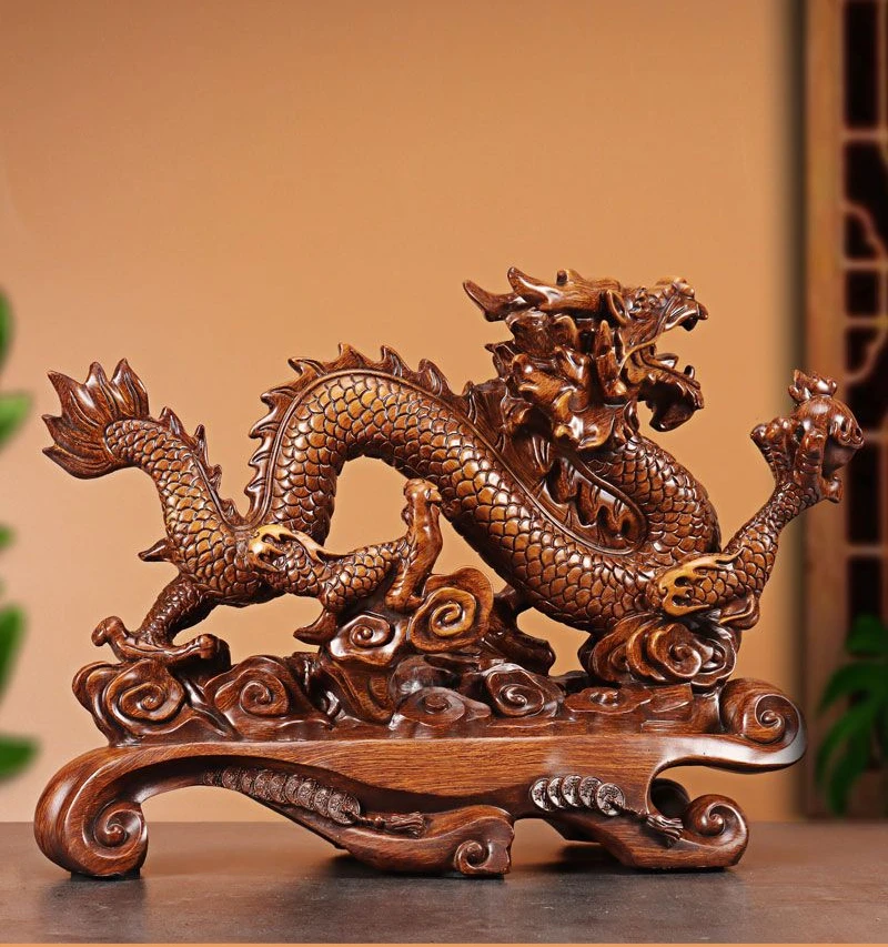 Lucky Dragon Ornaments To Attr - Resin Art Furniture recension och pris