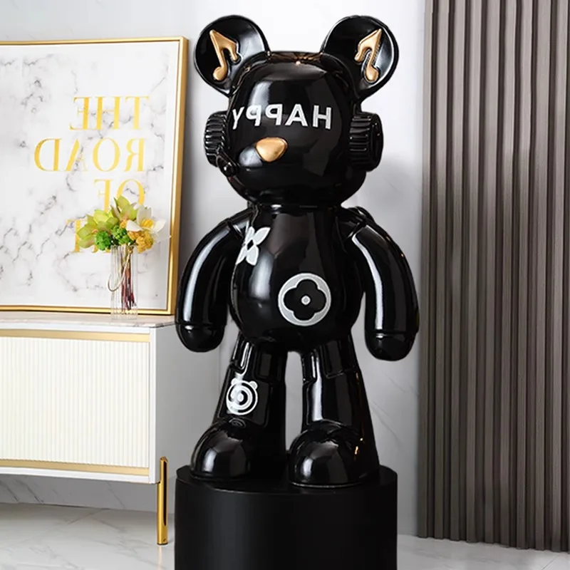 Trendy Modern DJ Backpack Bear - Resin Art Furniture recension och pris