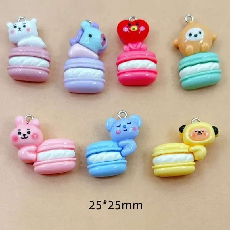 10pcs Mixed Cartoon Resin Char - Resin Art Materials recension och pris