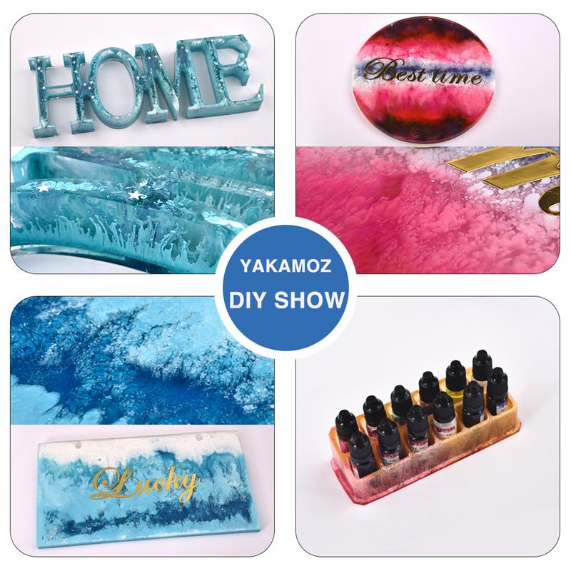 1 Set Epoxy Resin Pigment Kit  - Resin Art Alcohol Ink recension och pris